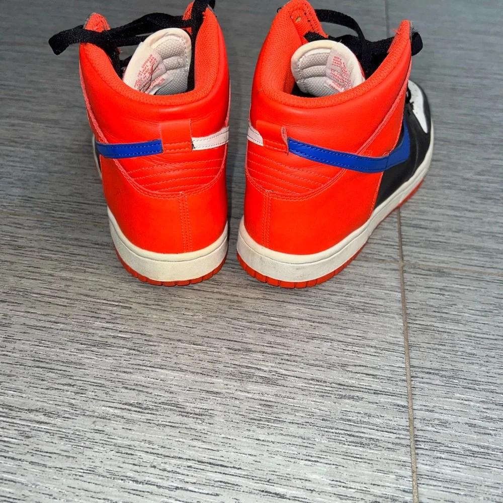 Nike Dunk High Black Game Royal - Picture 5 of 6
